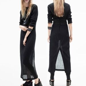 NWT Zara dress limited edition crepe material